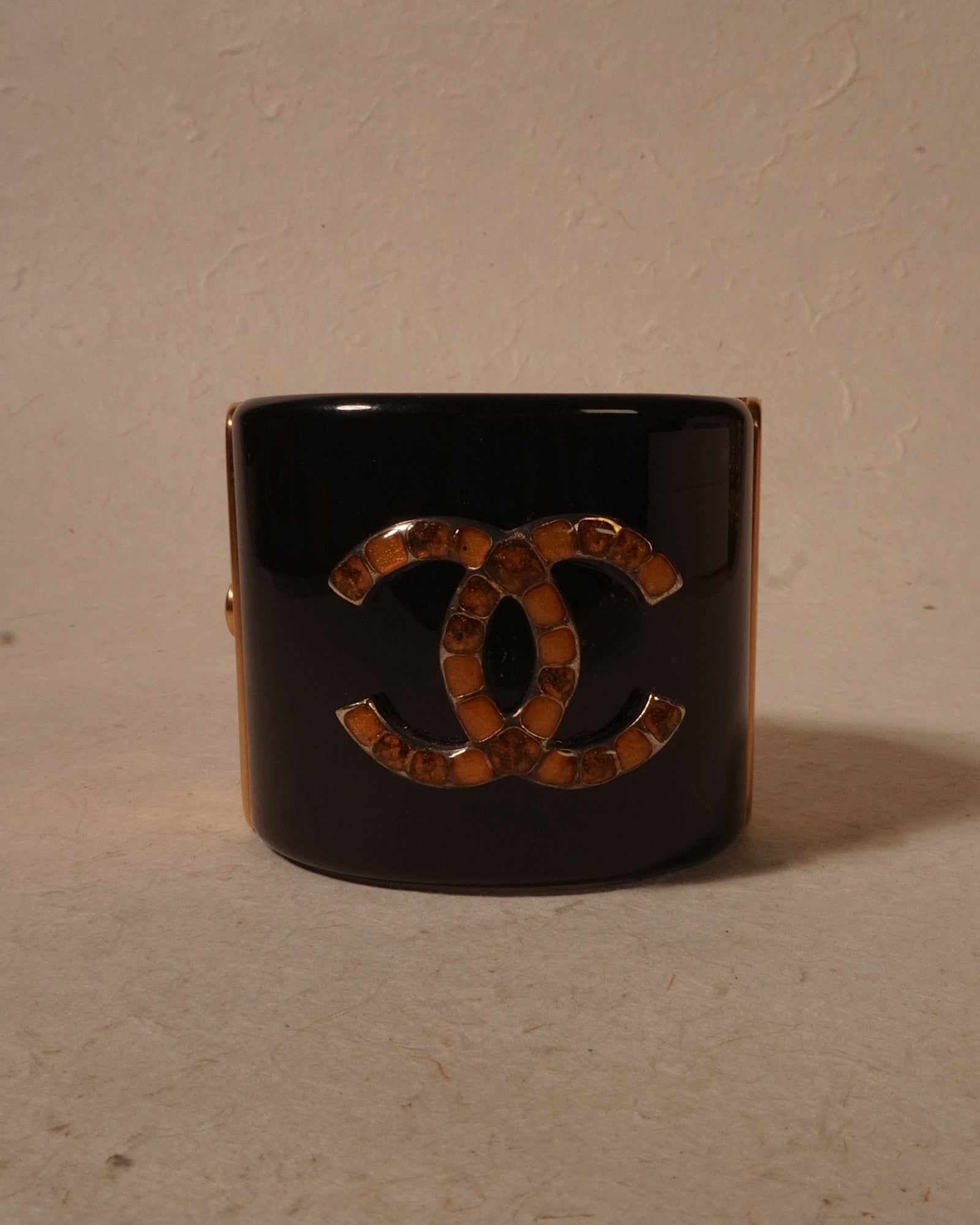 Vintage Chanel Black Maltese Cross Cuff – Julia Vaughn