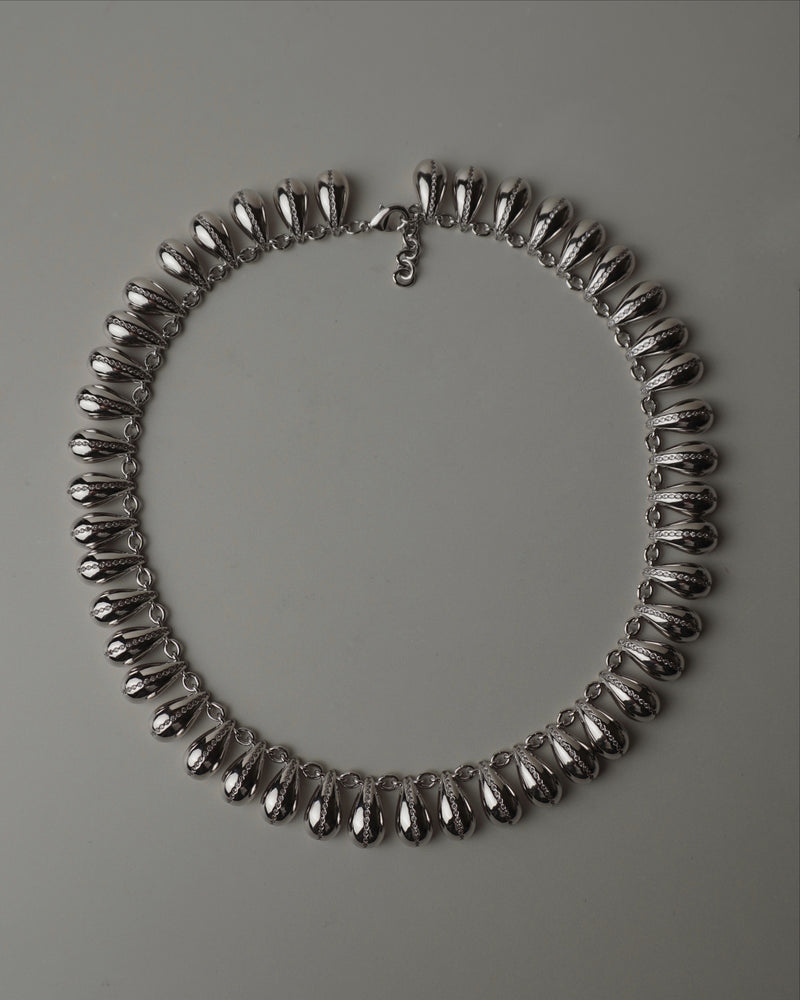 Hera Drop Necklace (Silver)