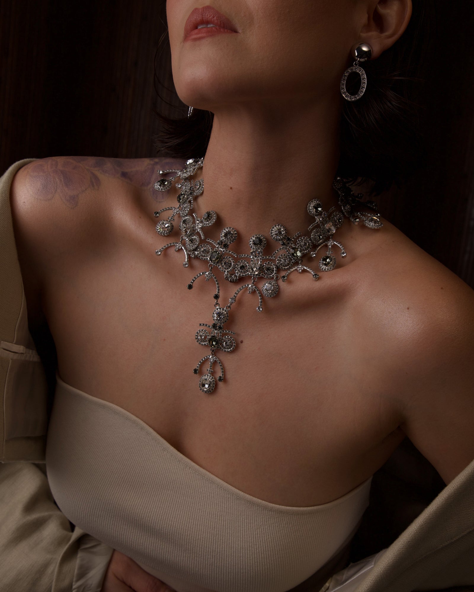 OTAZU CRYSTAL STATEMENT CHOKER – Julia Vaughn