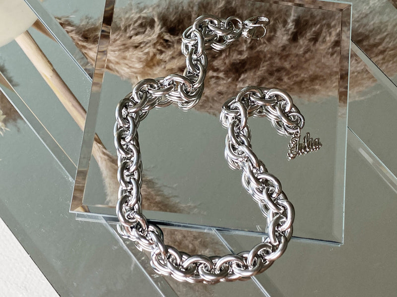 DAPHNE Necklace Silver