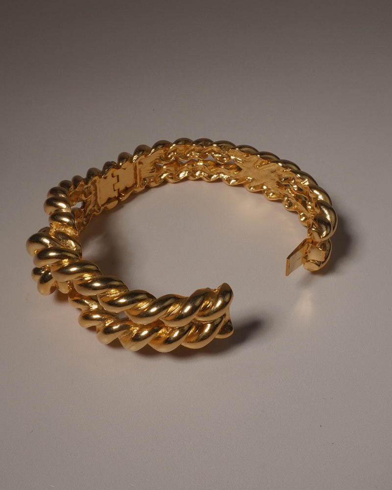 Vintage 80's Rope Hinged Cuff