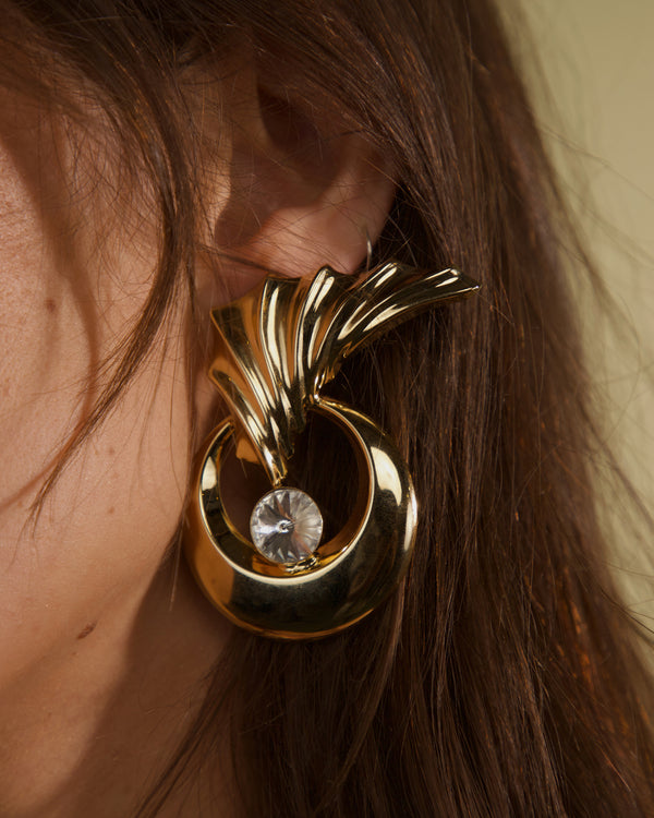 Vintage Abstract Statement Earrings