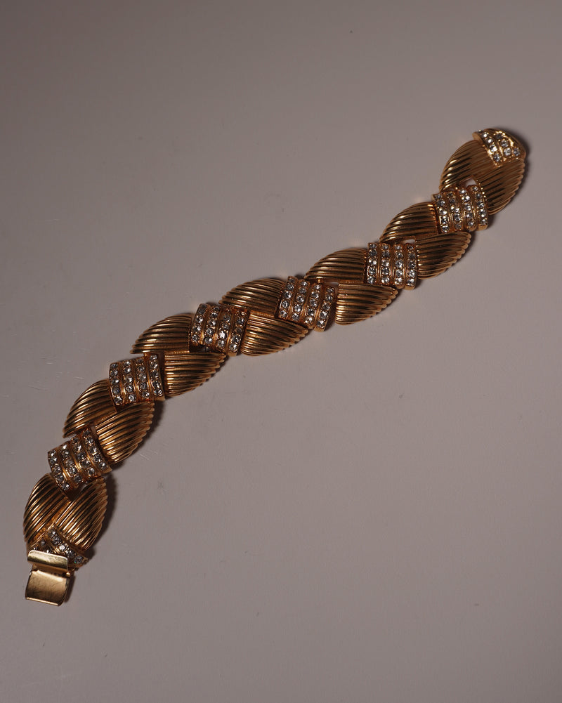 VINTAGE AD RIBBED BRACELET