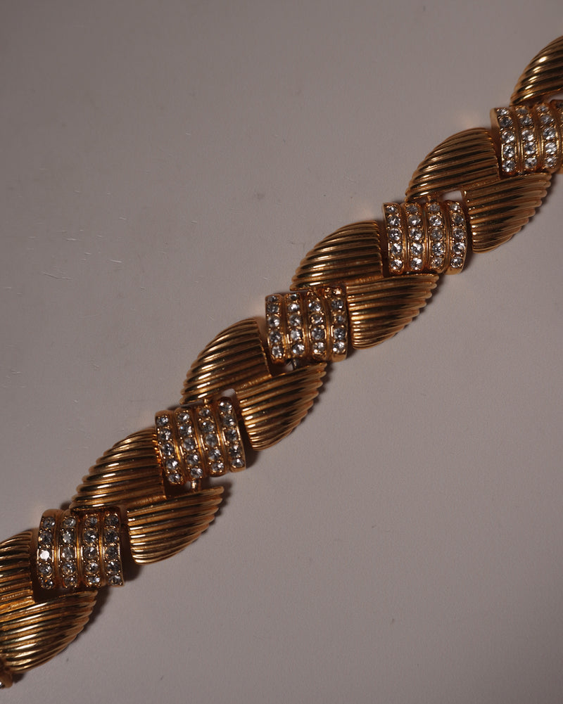 VINTAGE AD RIBBED BRACELET