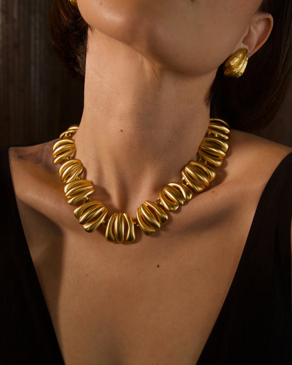 Vintage AK Abstract Statement Necklace