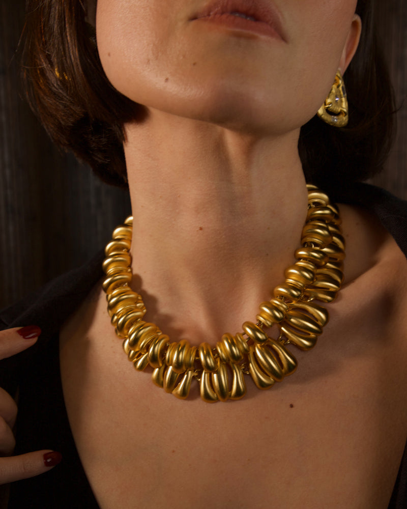 Vintage AK Abstract Statement Necklace