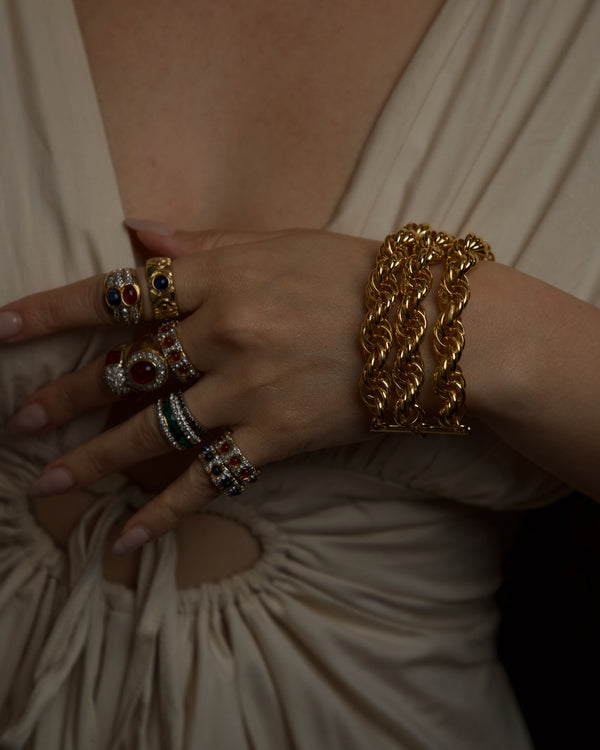 Vintage AK Rope Chain Bracelet