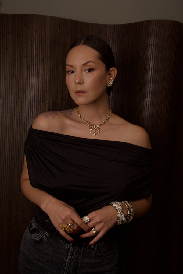 VINTAGE ATTWOOD & SAWYER VICTORIAN REVIVAL NECKLACE