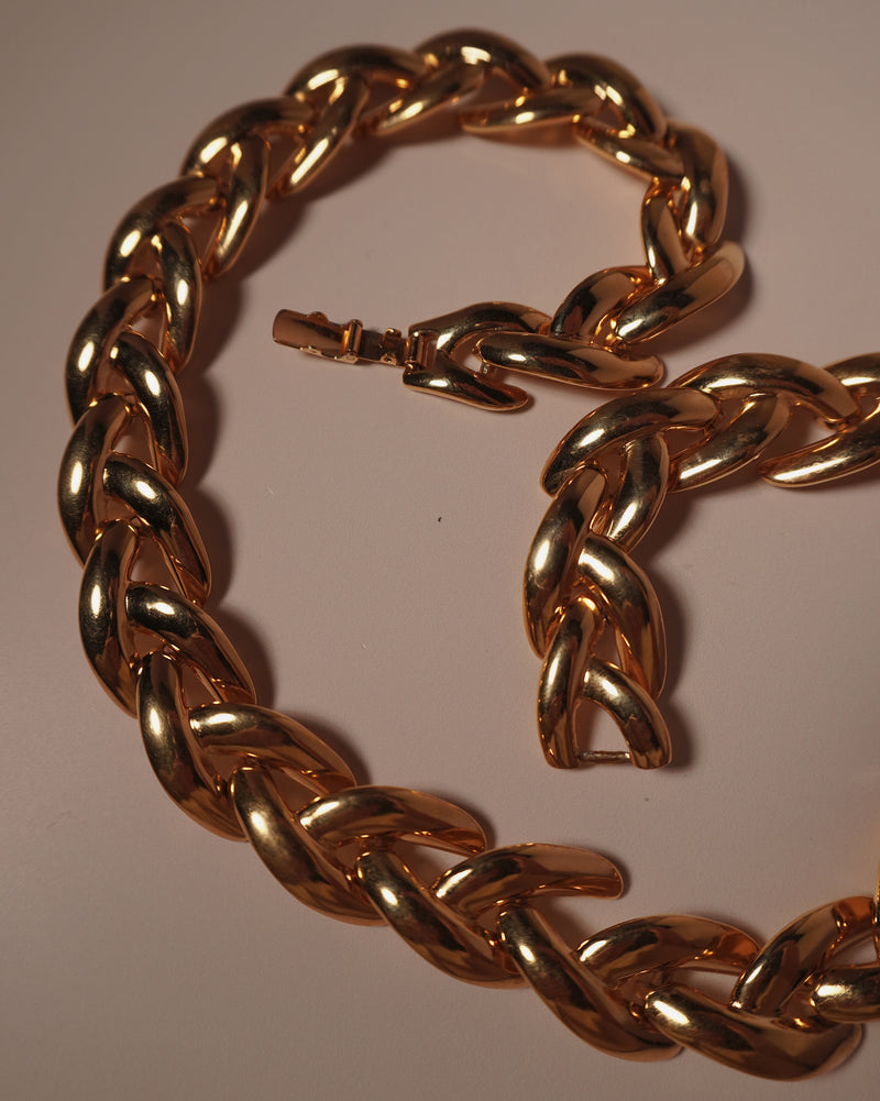 Vintage Braided Statement Chain