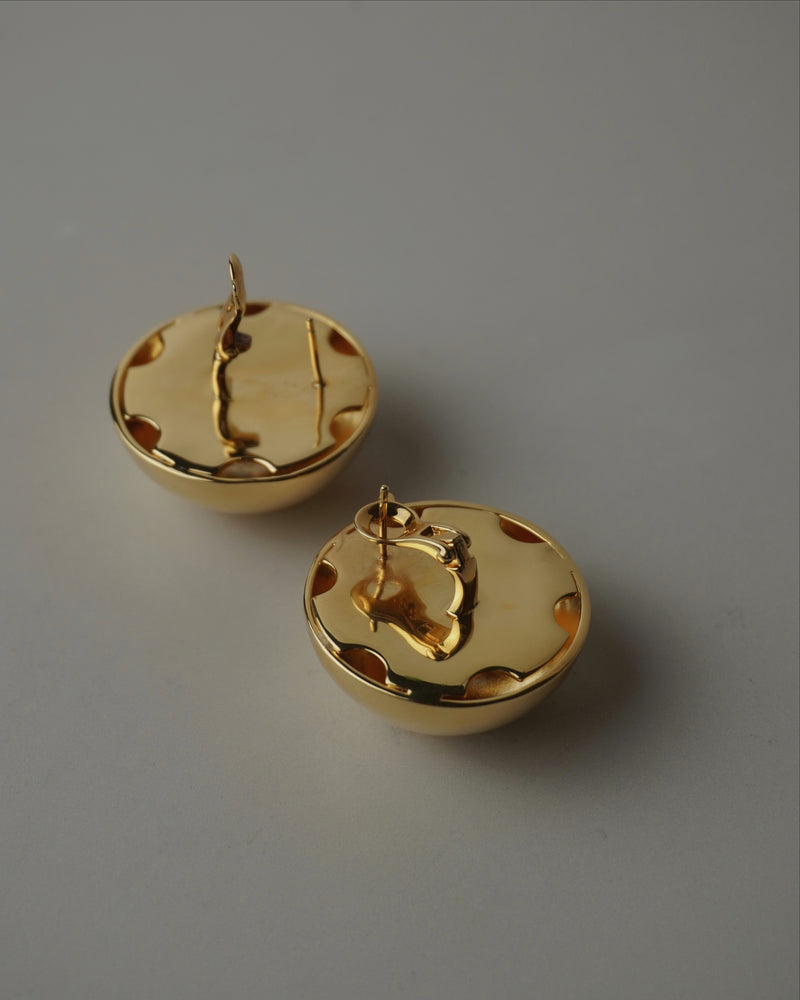 Celine Earrings (Gold) – Julia Vaughn