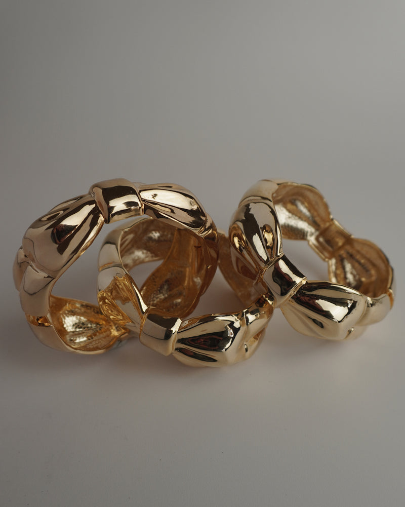 VINTAGE CHUNKY BOW CUFF