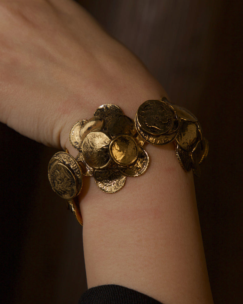 Vintage Coin Bracelet