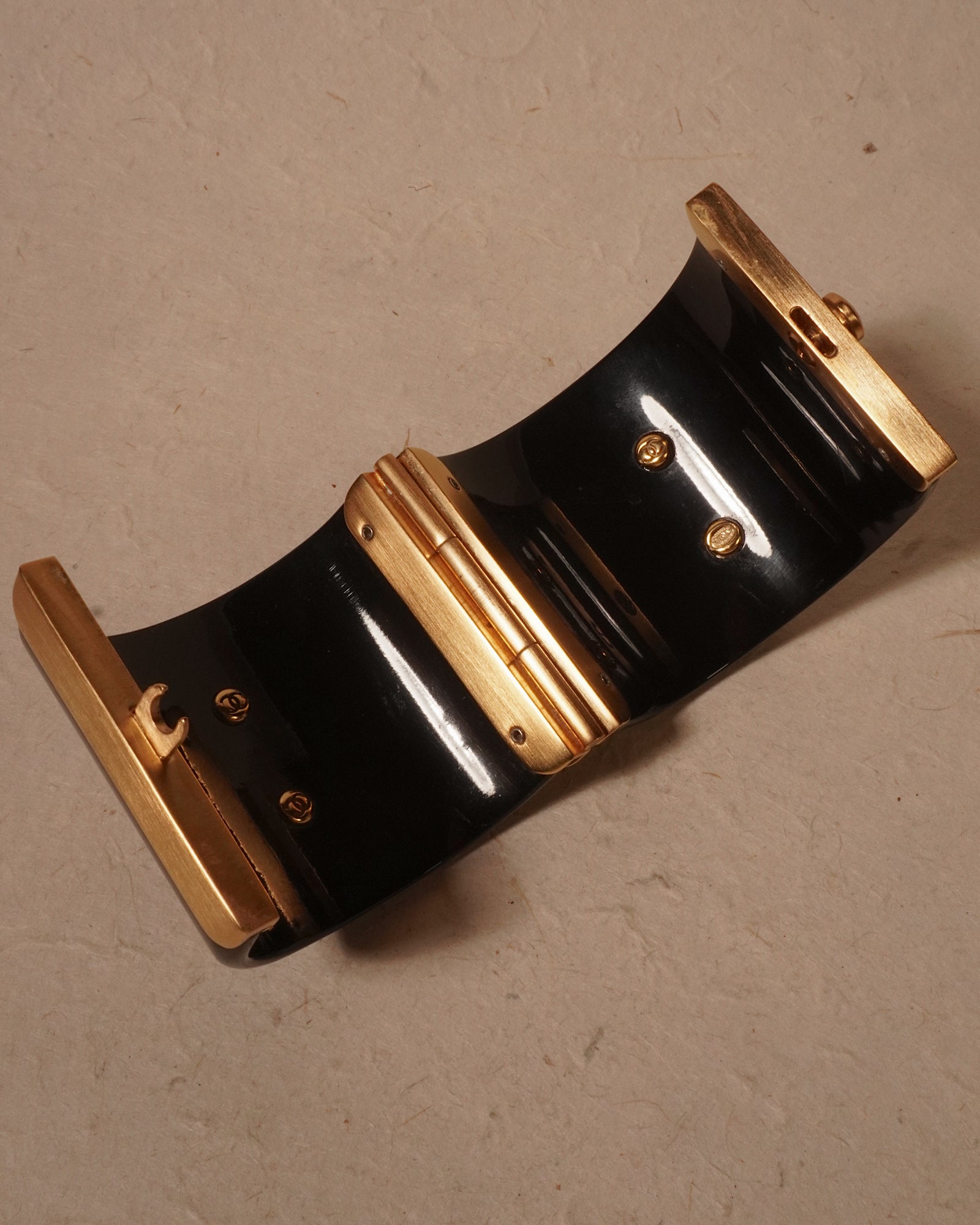 Vintage Chanel Black Maltese Cross Cuff – Julia Vaughn