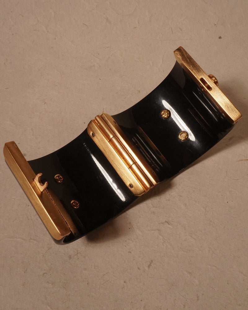 Vintage Chanel Black Maltese Cross Cuff – Julia Vaughn