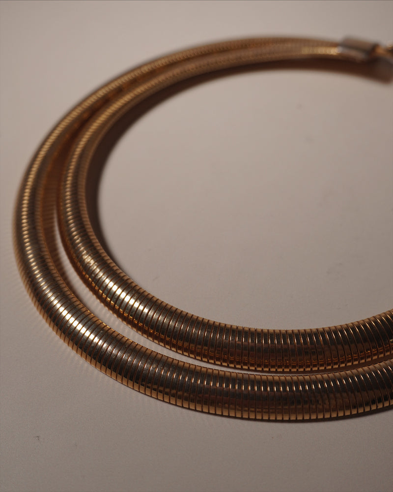 Vintage Double Omega Necklace