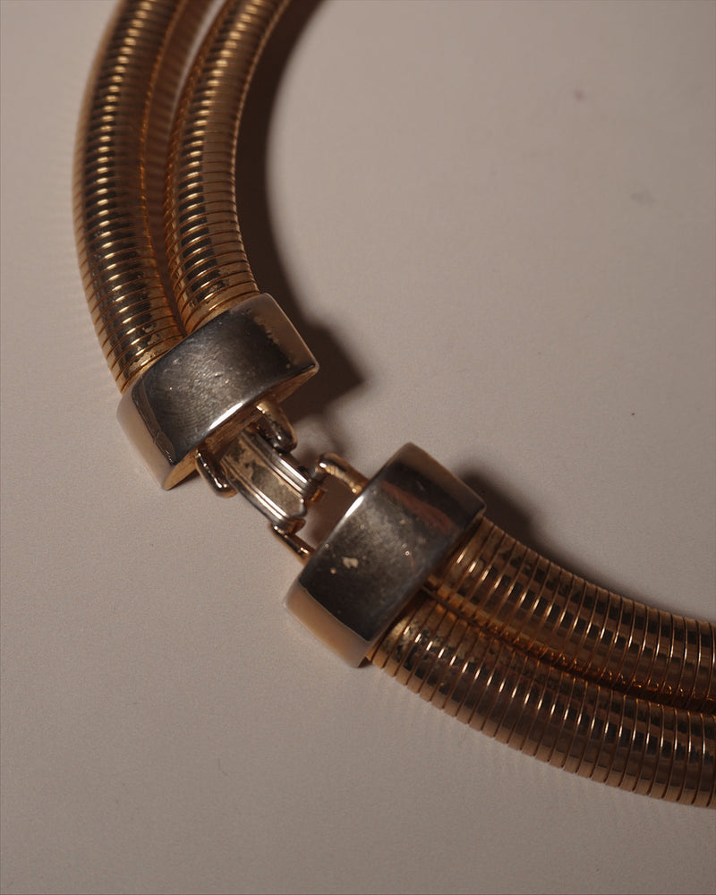 Vintage Double Omega Necklace