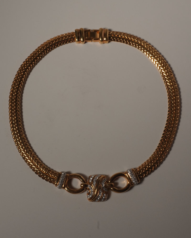 VINTAGE GOLD BYZANTINE NECKLACE