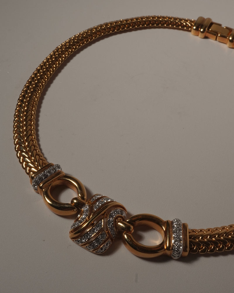 VINTAGE GOLD BYZANTINE NECKLACE