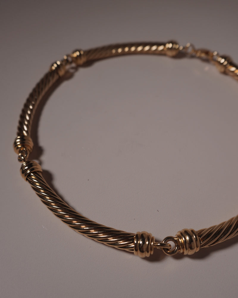 Vintage Gold Segmented Byzantine Collar