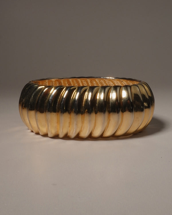 Vintage Hinged Ridge Cuff