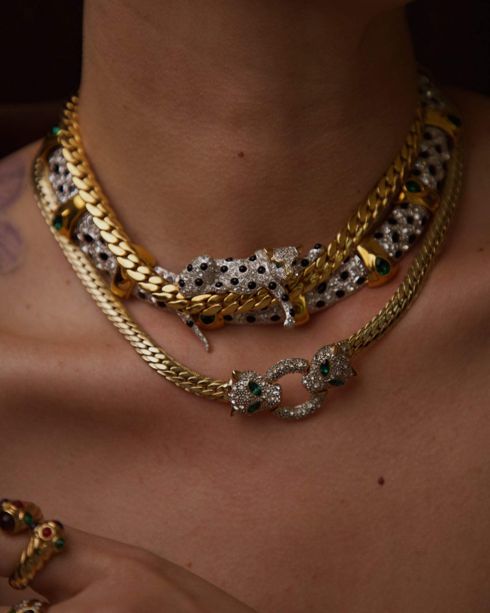  leopard☆様ヴィンテージおまとめ2点 Vintage JL Aldenkamp Lounging Leopard Necklace – Julia Vaughn