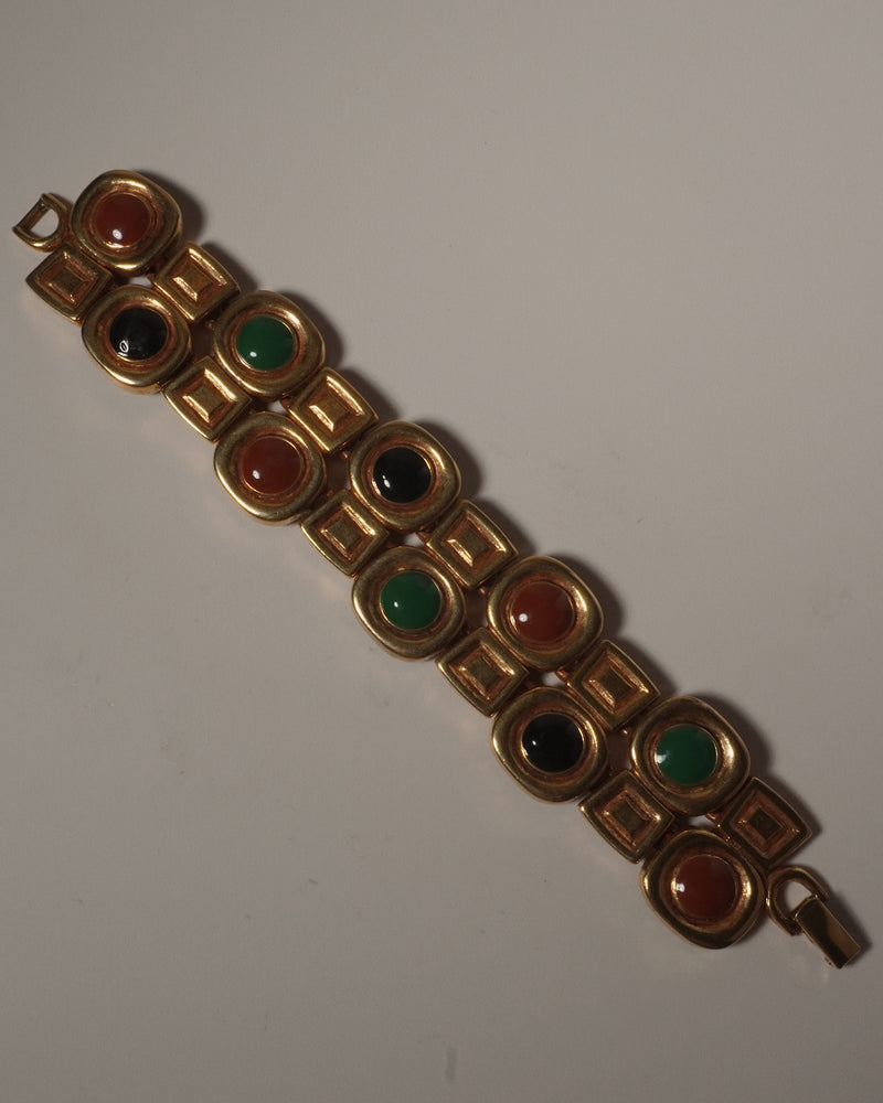 VINTAGE MCM CABOCHON BRACELET