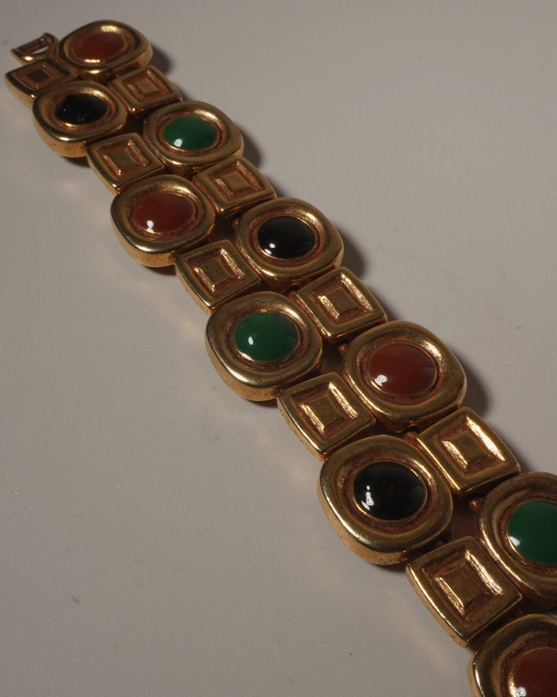 VINTAGE MCM CABOCHON BRACELET