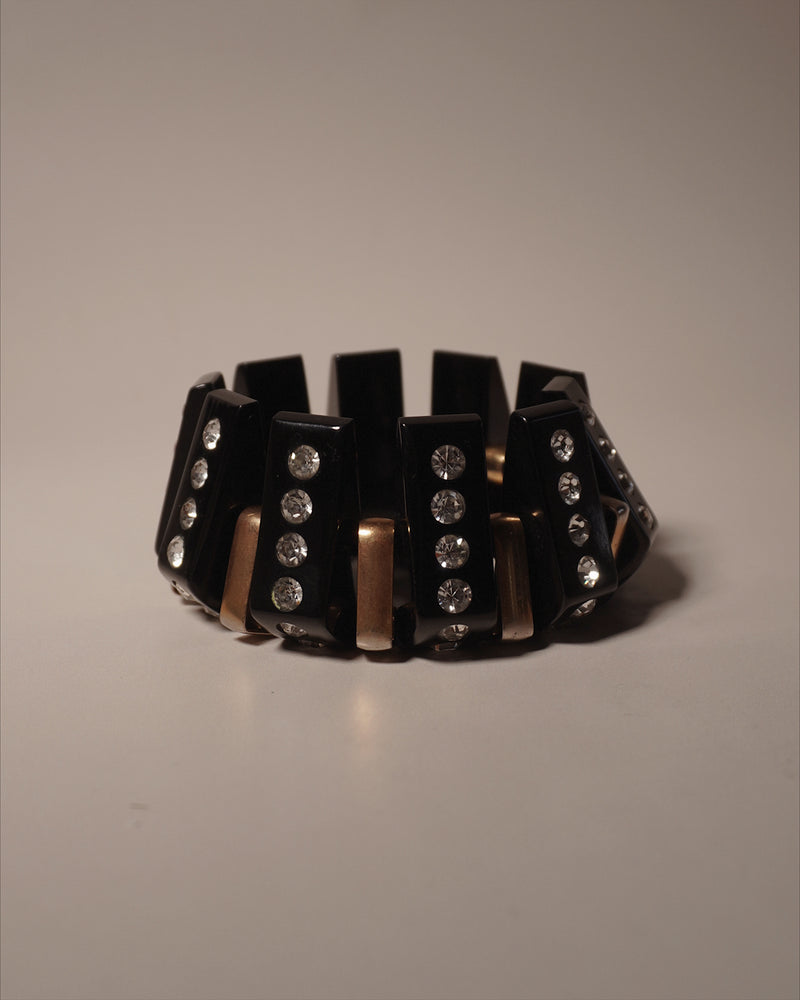 Vintage Modernist Stretch Bracelet