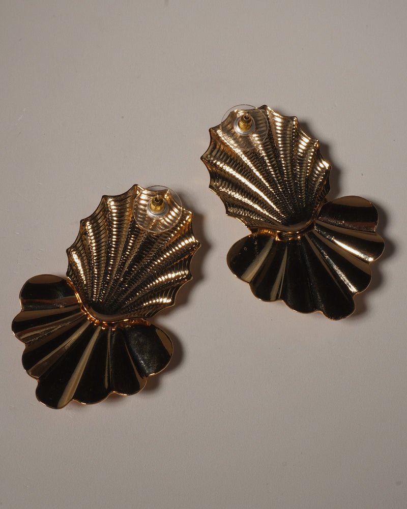 Vintage MOP Art Deco Statement Earrings