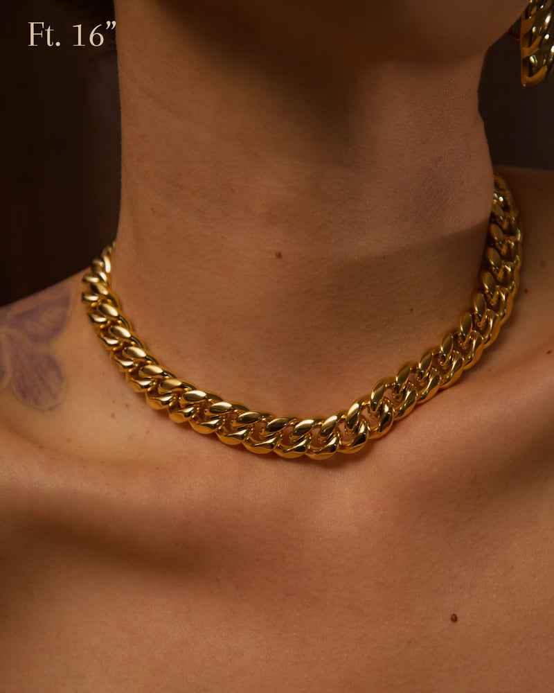 On The Daily Chain Necklace - Gold