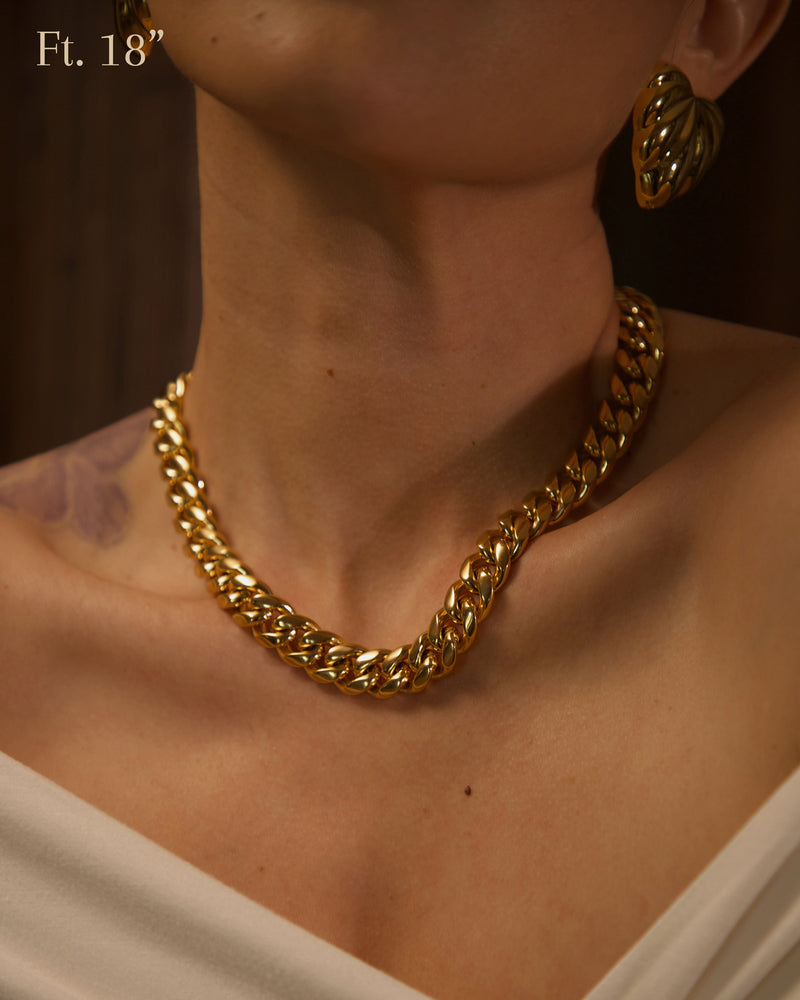 On The Daily Chain Necklace - Gold