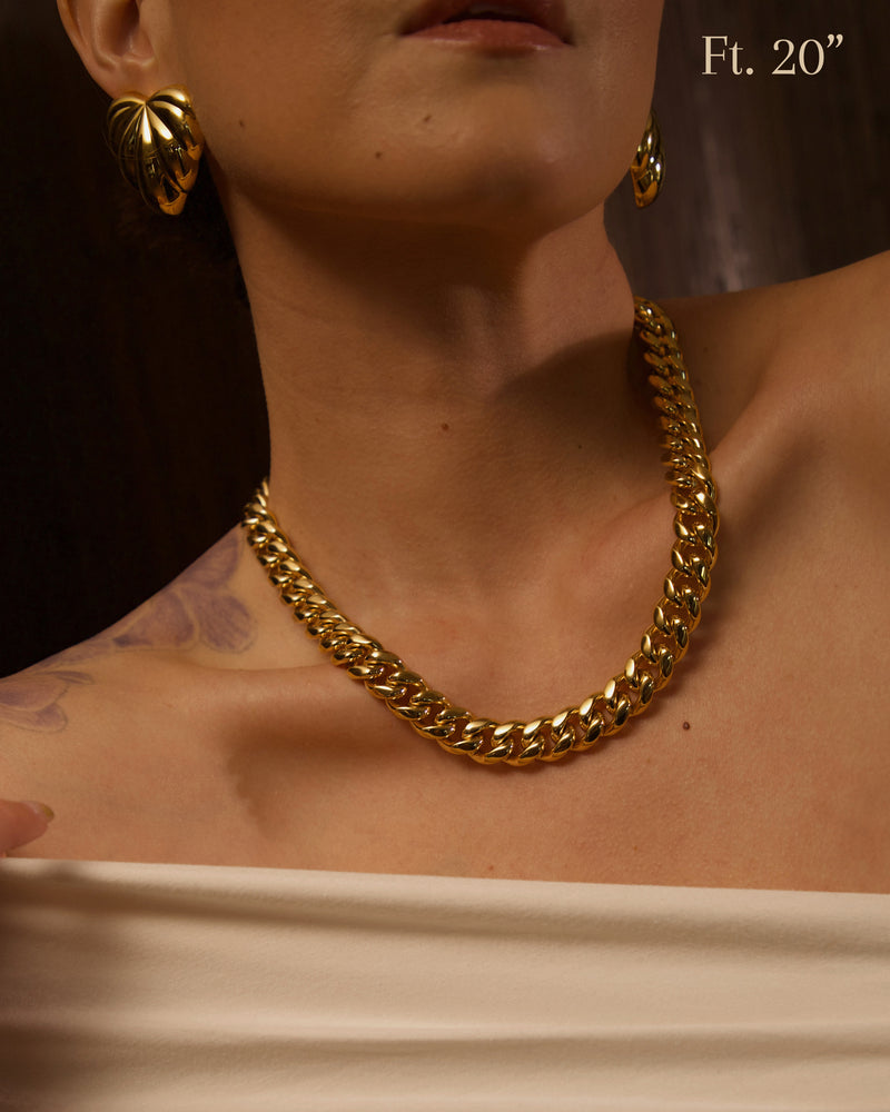 On The Daily Chain Necklace - Gold