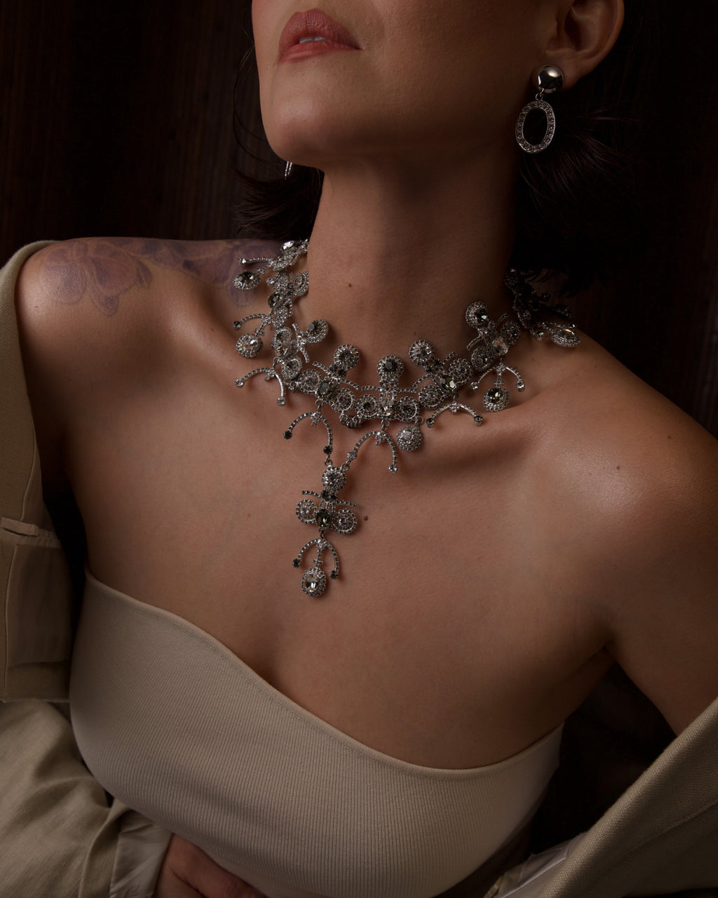 OTAZU CRYSTAL STATEMENT CHOKER – Julia Vaughn