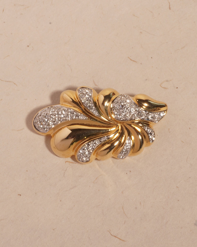 VINTAGE PAVÉ AD BROOCH