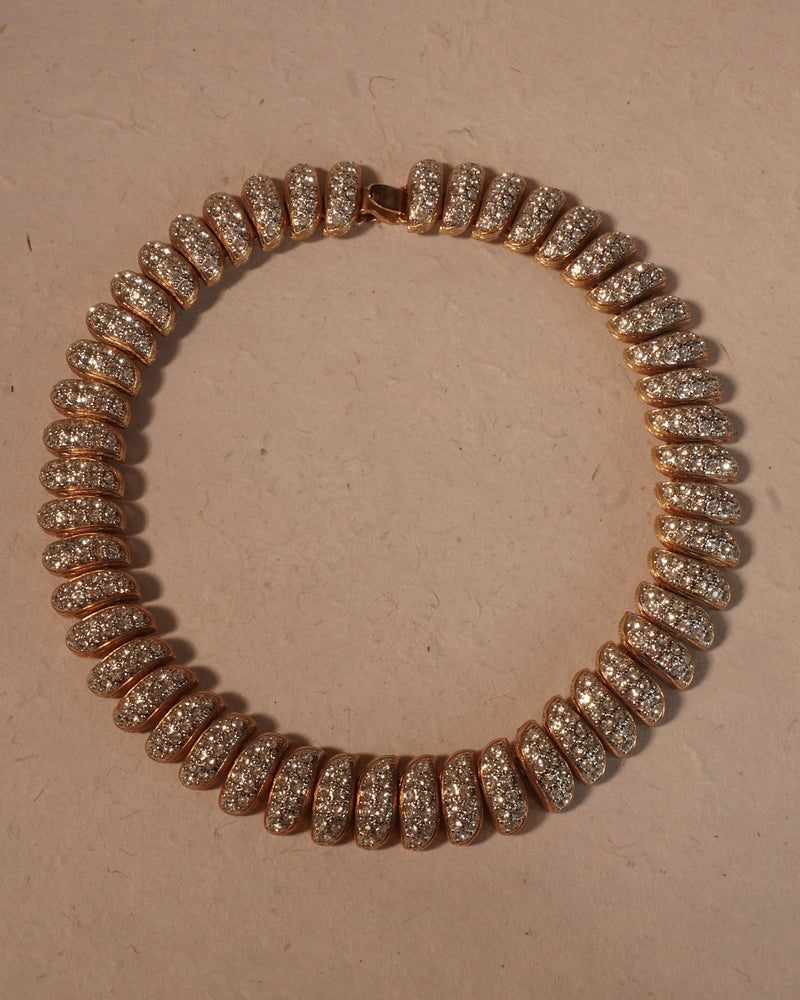 Vintage Pavé San Marco Statement Necklace