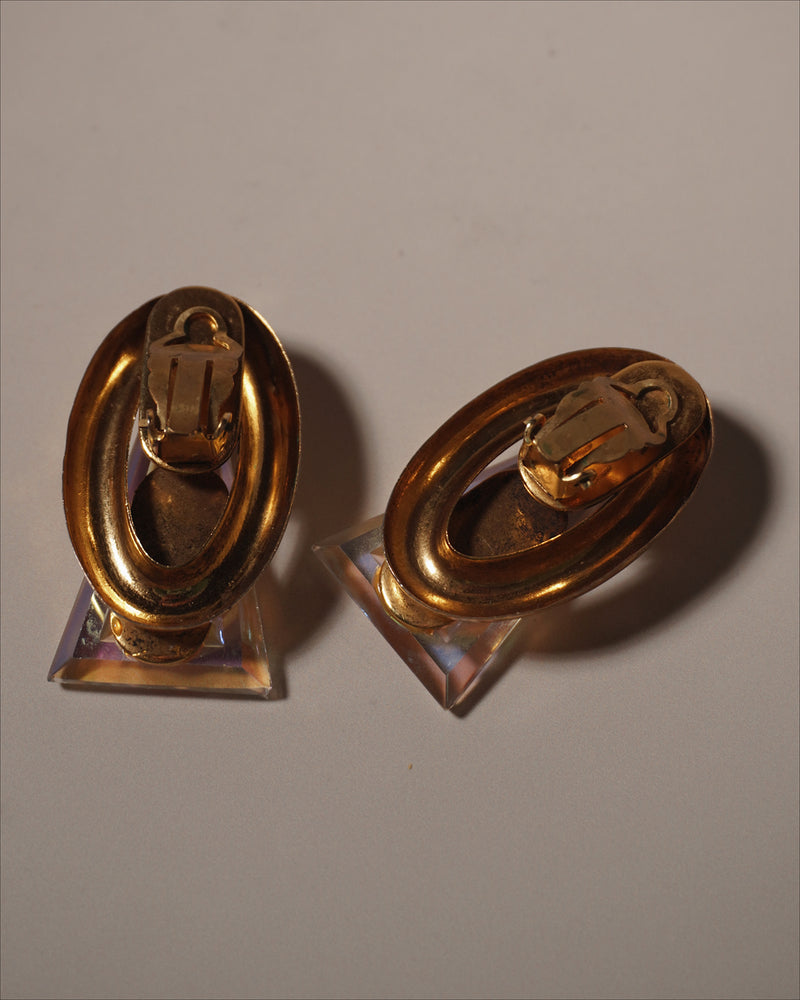 Vintage Prism Statement Earrings