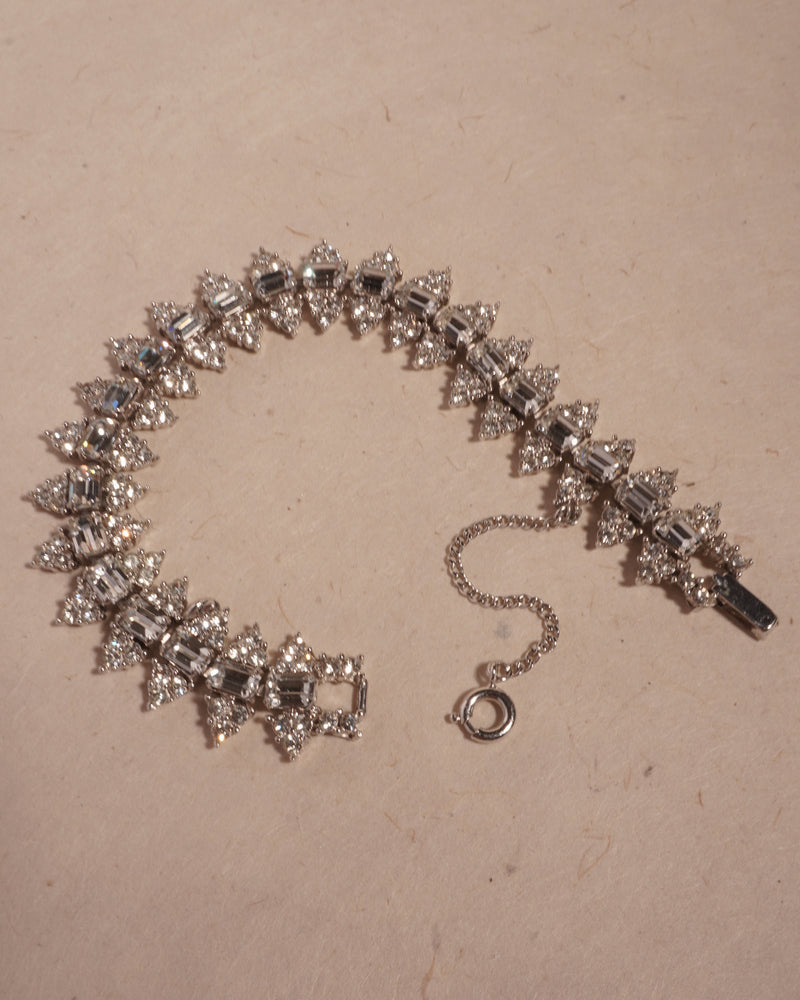 VINTAGE RHINESTONE TENNIS BRACELET