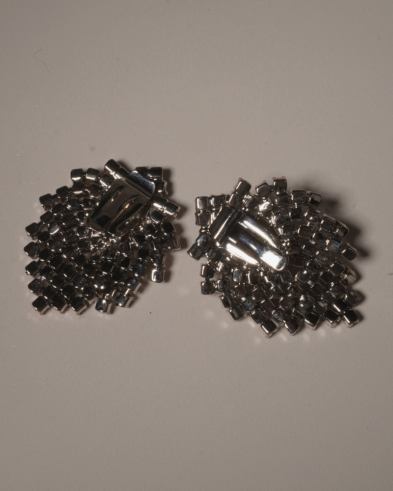 Vintage Rhinestone Waterfall Earrings