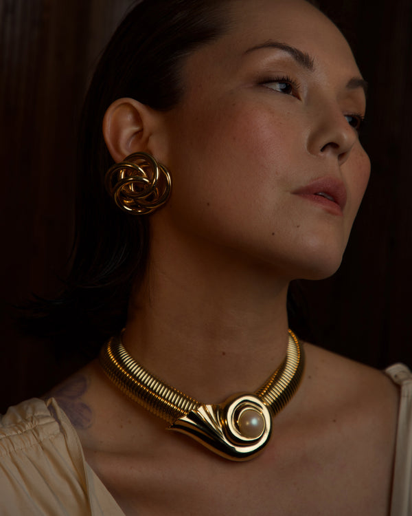 Vintage Richelieu Tubogas Pearl Necklace