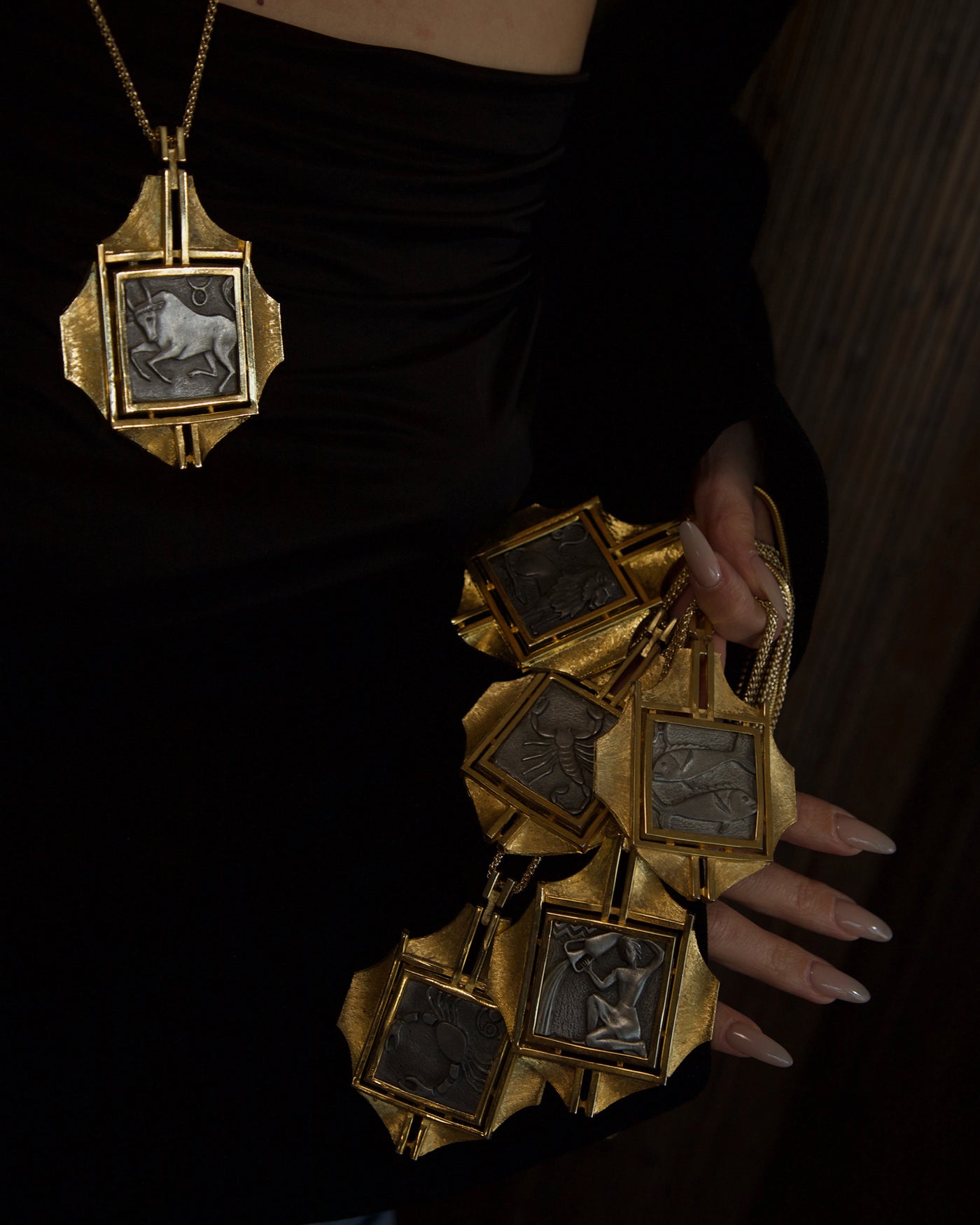 Vintage Scorpio Razza Pendant Necklace – Julia Vaughn