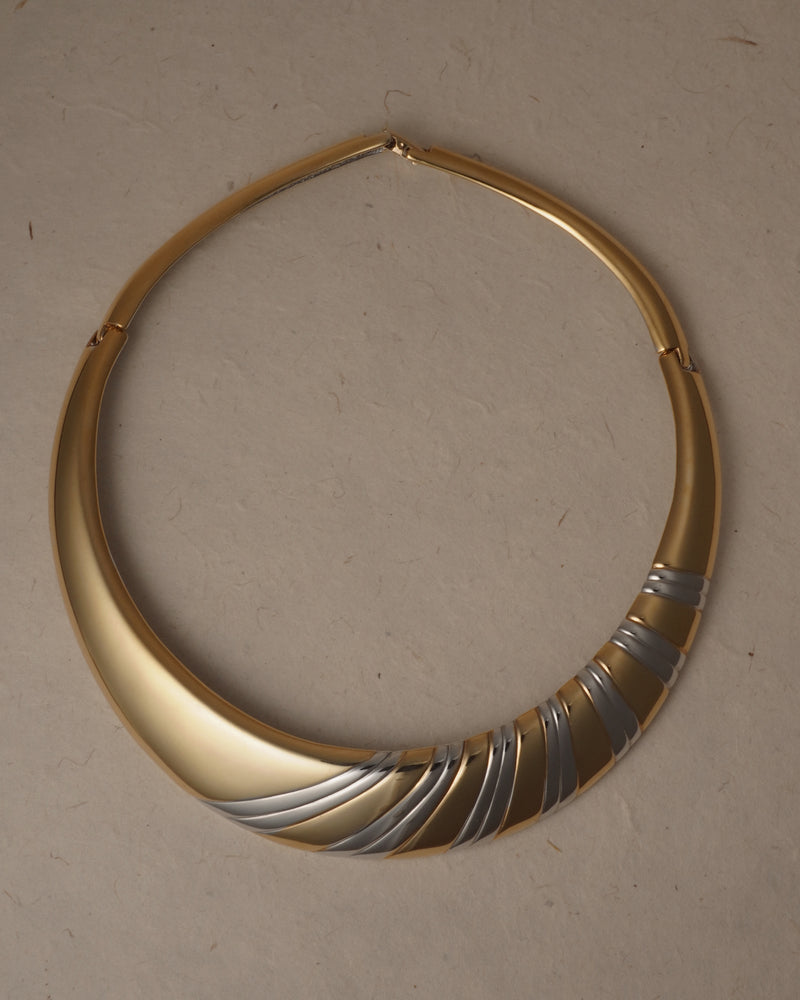 Vintage TT Modernist Statement Collar