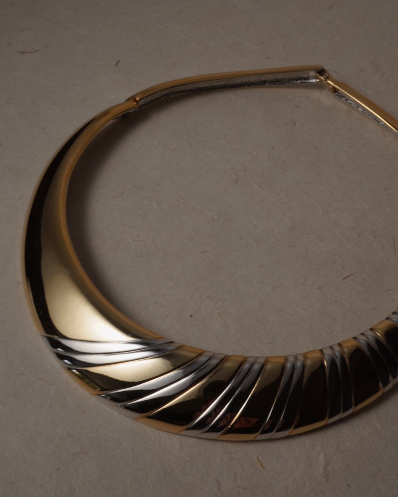 Vintage TT Modernist Statement Collar