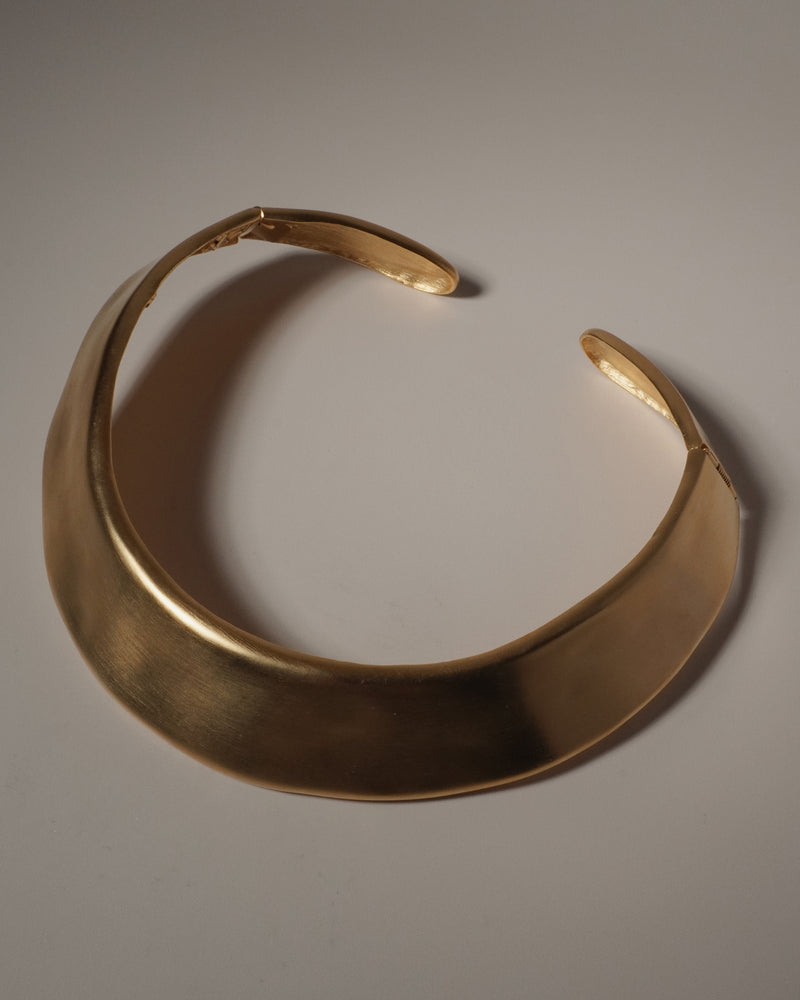 VINTAGE VO MATTE GOLD COLLAR