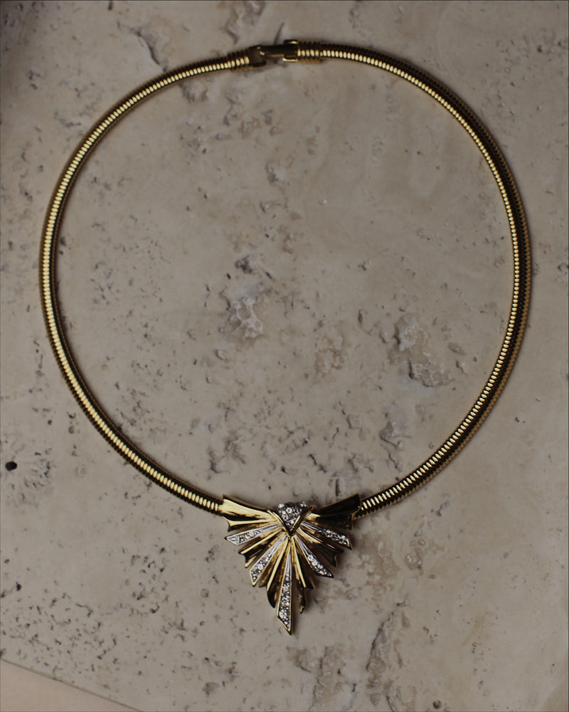 Vintage Art Deco Omega Necklace