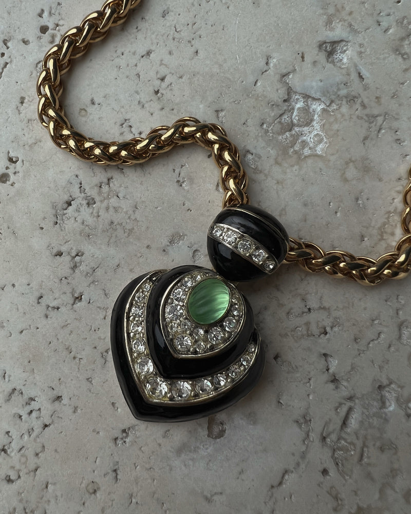 Vintage Art Deco Pendant Necklace