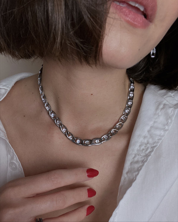 Bobbie Necklace Silver
