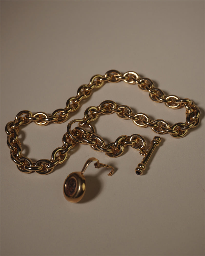 Vintage Coin Pendant Necklace
