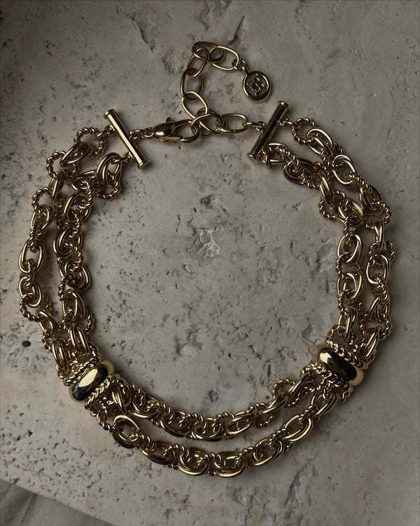 Vintage Givenchy Rope Link Necklace