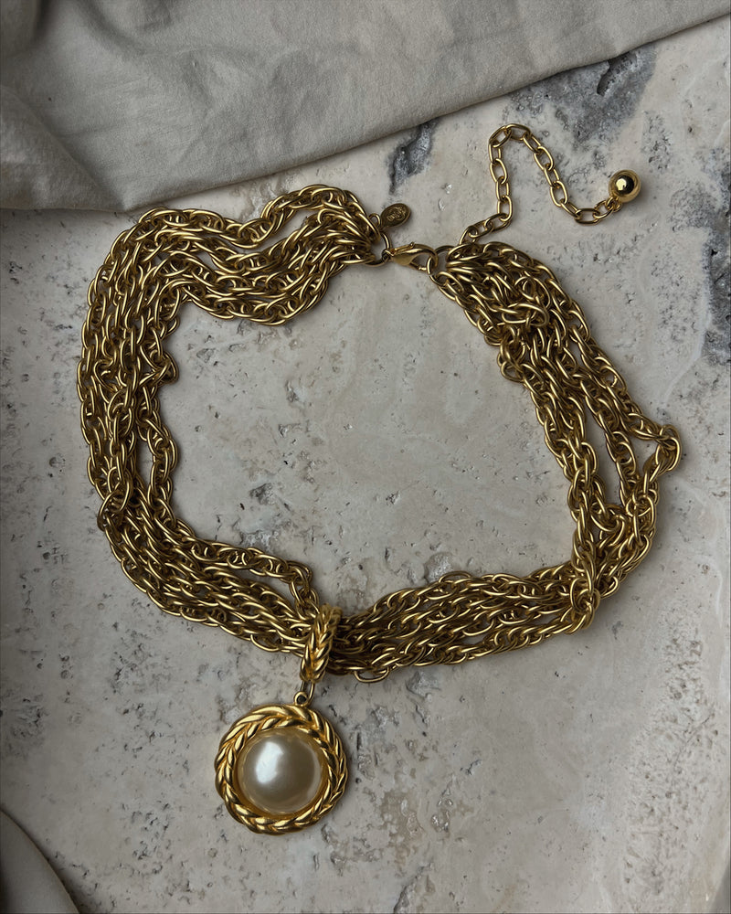 Vintage Multi-Chain Necklace