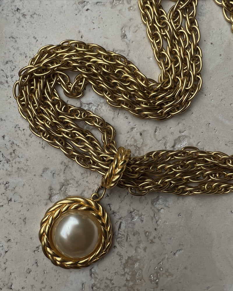 Vintage Multi-Chain Necklace